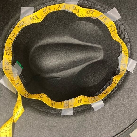 Faux Fedora Hat, Unisex New Without Tags - Picture 6 of 9